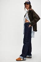 Outland Denim Mia Cuffed Mid-Rise Wide Jeans