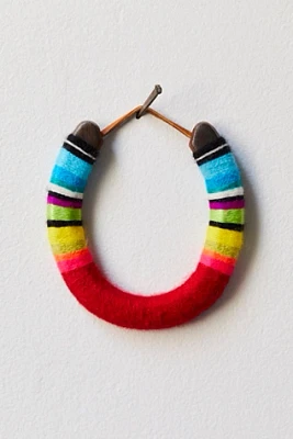 Yarn Wrapped Horseshoe