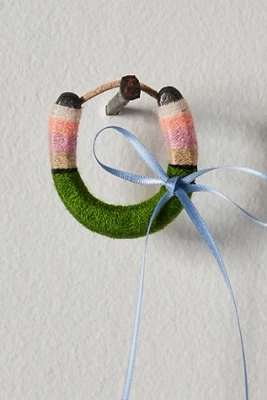 Mini Yarn Wrapped Horseshoe