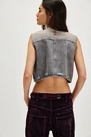 OneTeaspoon Cropped Utility Vest