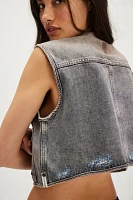 OneTeaspoon Cropped Utility Vest