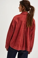 We The Free Opal Swing Suede Jacket