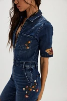 Drfitwood Embroidered Jumpsuit