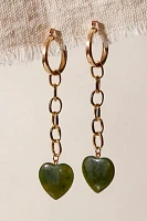 Soul & Bones Jade Hoops