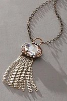 Mikal Winn Oval Crystal Necklace