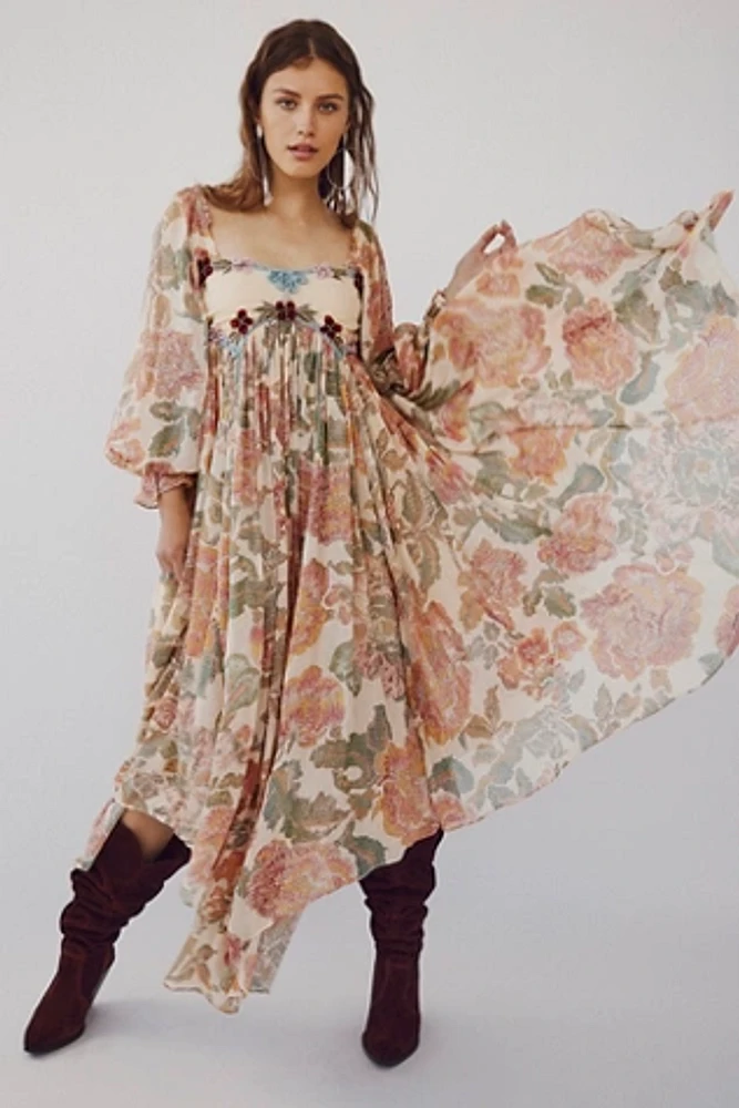 Timeless Tapestry Maxi Dress