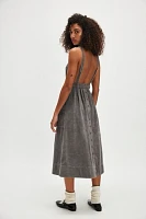 The Other Side Corduroy Midi Dress