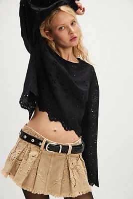 Emma Eyelet Top