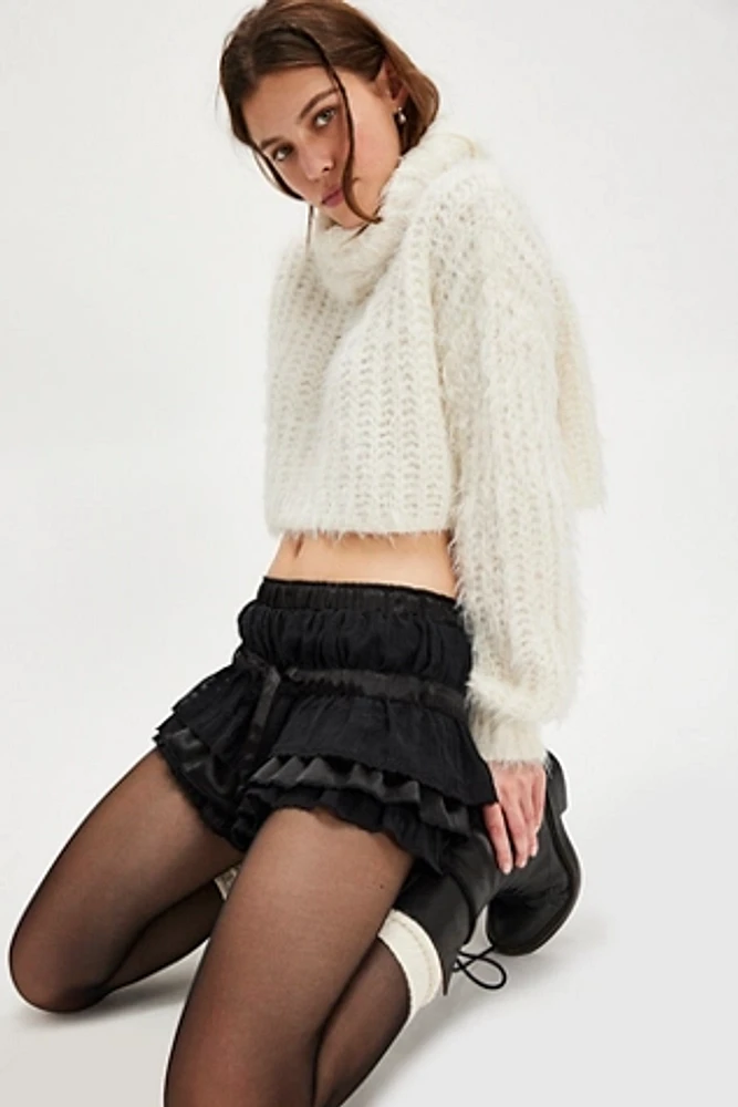 Camille Ruffle Shorts