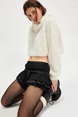 Camille Ruffle Shorts