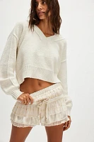 Camille Ruffle Shorts