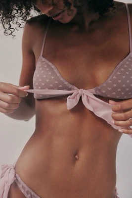 Only Hearts x Intimately Coucou Heart Bowtie Bralette