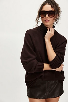 DONNI. The Cotton Cashmere Turtleneck Sweater