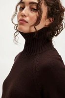 DONNI. The Cotton Cashmere Turtleneck Sweater