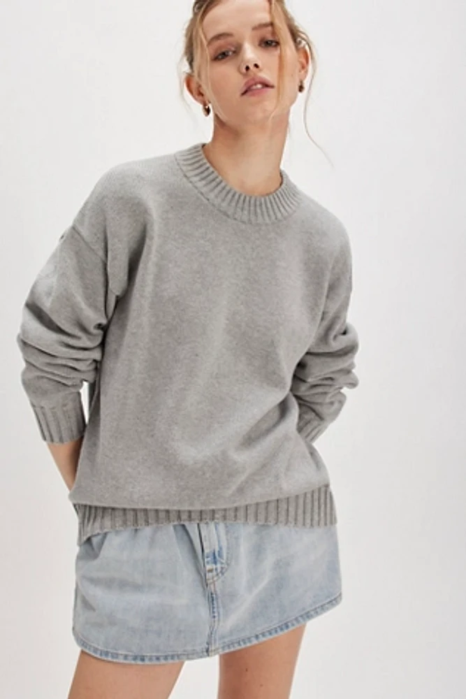 DONNI. The Cotton Cashmere Crewneck Sweater