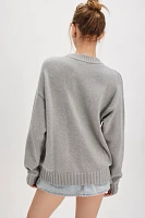 DONNI. The Cotton Cashmere Crewneck Sweater