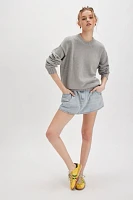 DONNI. The Cotton Cashmere Crewneck Sweater