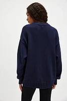 DONNI. The Cotton Cashmere Crewneck Sweater