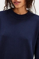 DONNI. The Cotton Cashmere Crewneck Sweater