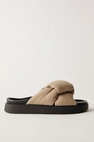 Jordy Linen Knot Sandals