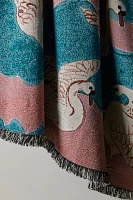 Peaceful Swans Blanket