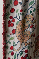 Pomegranate Lions Blanket