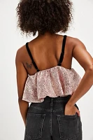 For Love & Lemons Solstice Shimmer Top