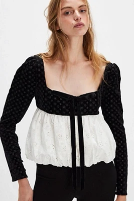 For Love & Lemons Elisa Long-Sleeve Top