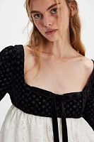 For Love & Lemons Elisa Long-Sleeve Top