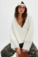 Cozy Wrap Pullover Sweater