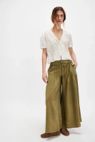 Fauna Wide-Leg Trousers