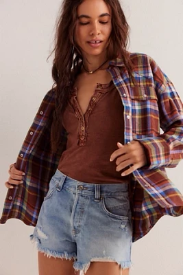 We The Free Hideaway Plaid Shirt