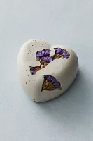 Dried Flower Concrete Heart