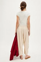 High Road Solid Pull-On Barrel Pants