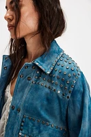 We The Free Suzy Studded Suede Jacket