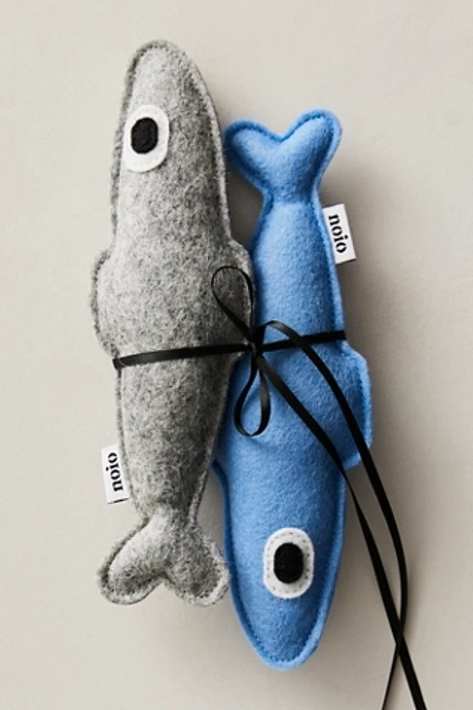 Anchovy Wool Catnip Cat Toy