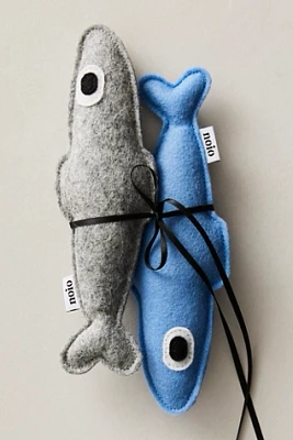 Anchovy Wool Catnip Cat Toy