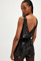 High Shine Sequin One-Piece