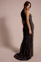 Sans Faff Lace Evening Gown