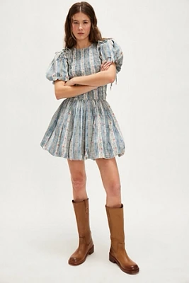 Damson Madder Becca Bubble Mini Dress