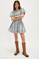 Damson Madder Becca Bubble Mini Dress