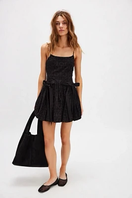 Damson Madder Penelope Bubble Mini Dress