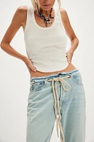 NSF Penny Rope Tie Jeans