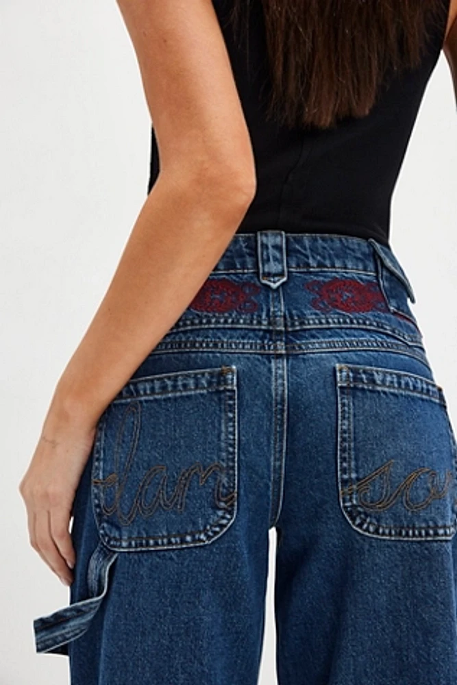 Damson Madder Drew Jeans