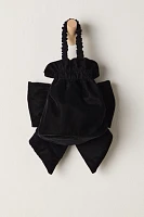 Belle Velvet Bow Bag