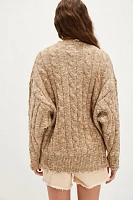 Denimist Oversized Cable Sweater