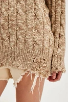 Denimist Oversized Cable Sweater