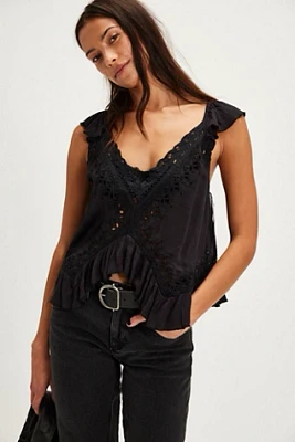 Sensual Cassidy Cutwork Top