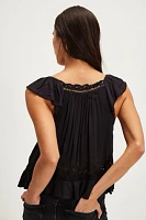 Sensual Cassidy Cutwork Top