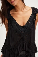 Sensual Cassidy Cutwork Top